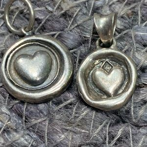 Waxing poetic heart charms 2